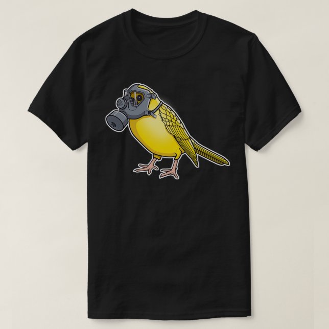 T-shirt The Birds Arenx27t Singing 2 (Design devant)