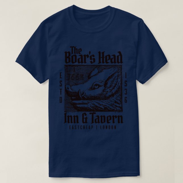 T-shirt The Boars Head Inn and Tavern (Design devant)