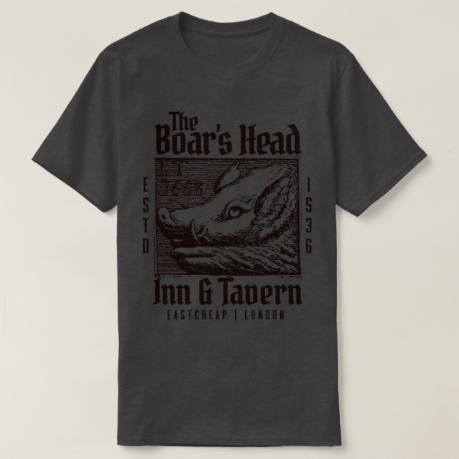 T-shirt The Boars Head Inn and Tavern (Design devant)