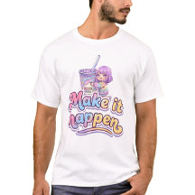 Thé Boba Magique Fille Chibi - "Faites que cela ar