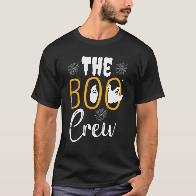 T-shirt The Boo Crew  Halloween Ghosts Trick or Treat (Devant)