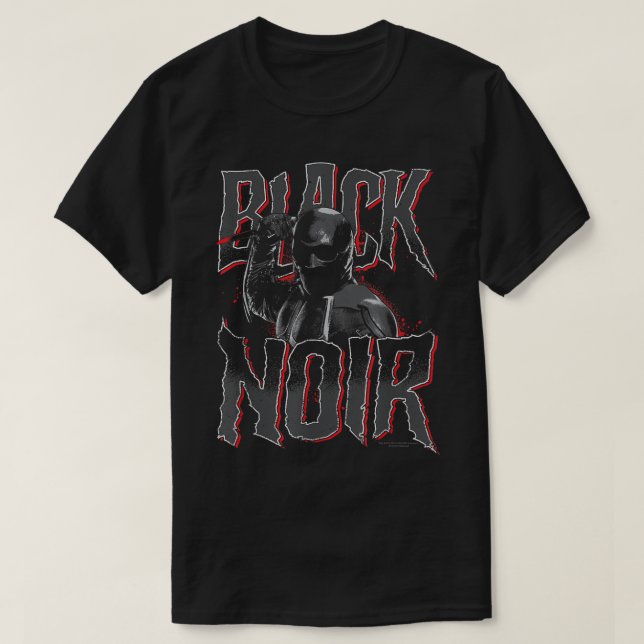 T-shirt The Boys Black Noir Knife  (Design devant)