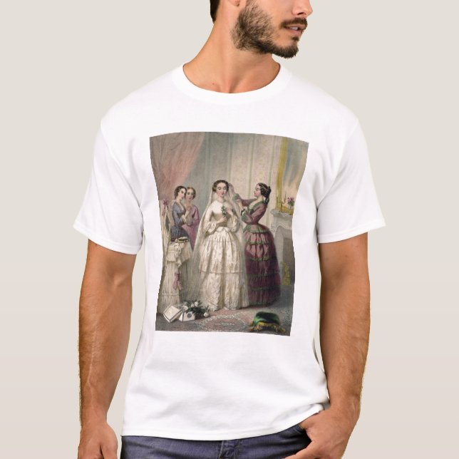 T-shirt The Bride, gravée par J. Battannier, 1852-53 (Devant)