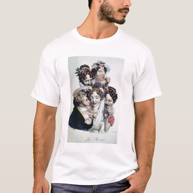 T-shirt The Bride, vers 1820 (litho) (Devant)
