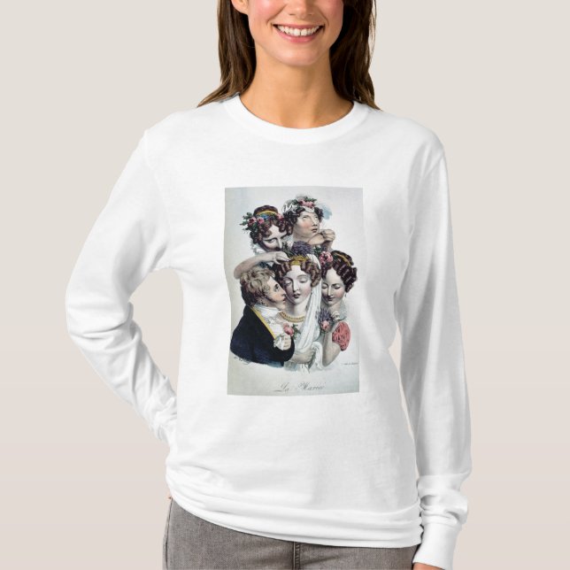 T-shirt The Bride, vers 1820 (litho) (Devant)