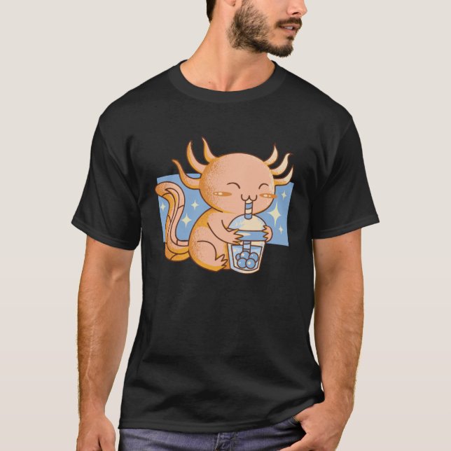 T-shirt Thé Bubble Axolotl (Devant)