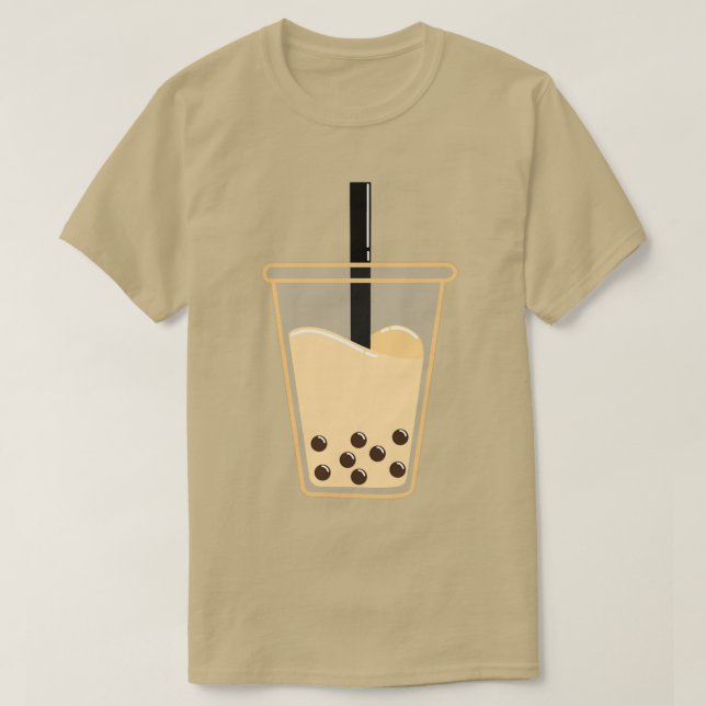 T-shirt Thé bulle de lait 1 (Design devant)