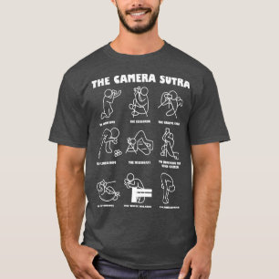 T-shirt The Camera Sutra Kamasutra Photographer Cameraman 