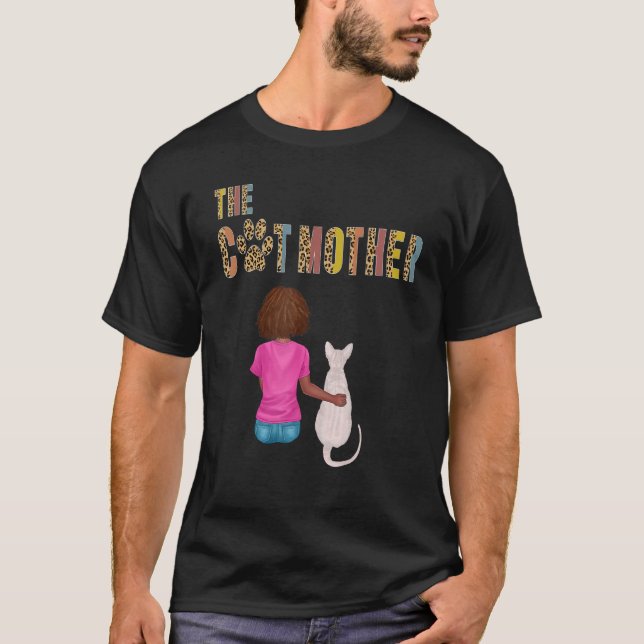 T-shirt The Catmother Sphynx Cat  Kitten Mother Cat Mom 1 (Devant)