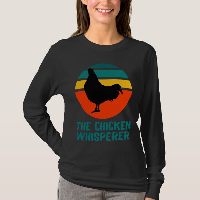T-shirt The Chicken Whisperer Farming   (Devant)