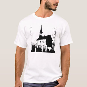 T-shirt The Church By The Cemetery