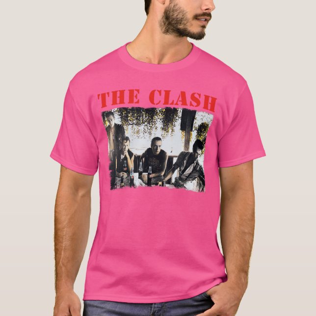 T-shirt The Clash Box Portrait (Devant)
