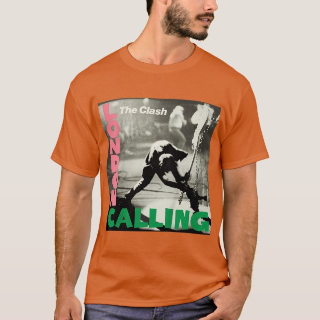 T-shirt The Clash London Calling (Devant)