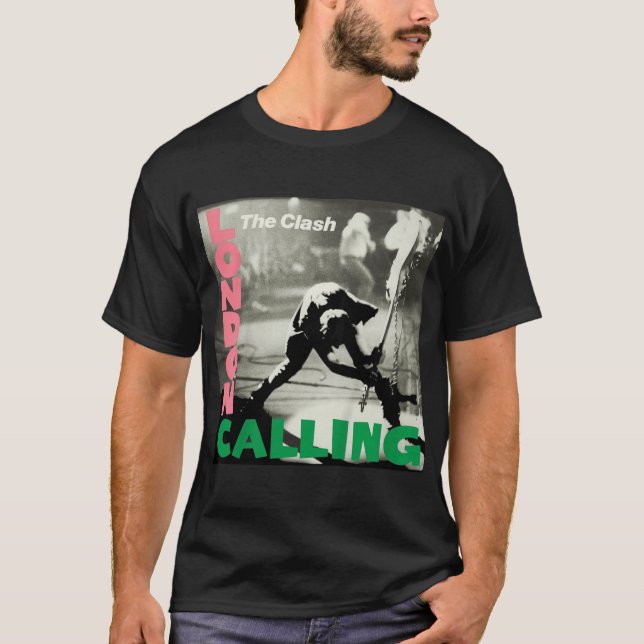 T-shirt The Clash London Calling amis (Devant)