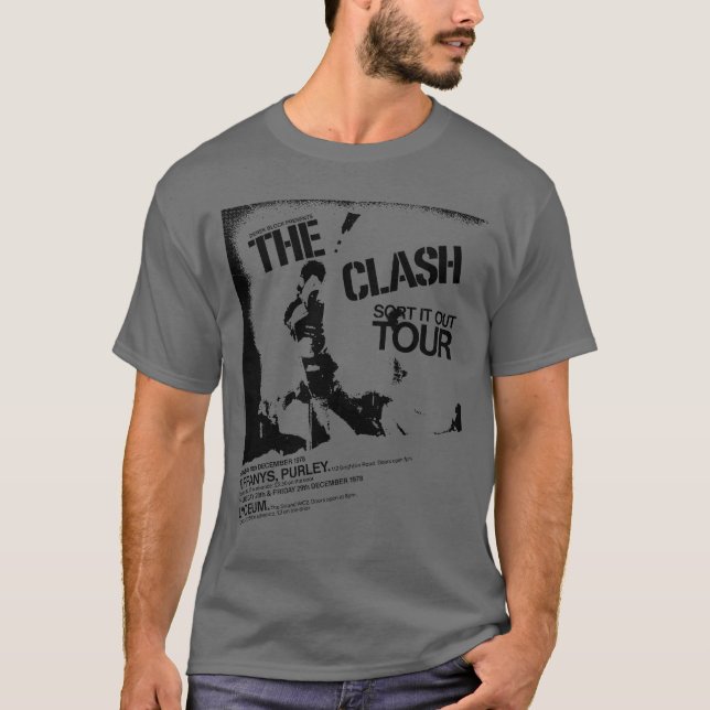 T-shirt The Clash Sort It Outour Premiumriblend garçon (Devant)