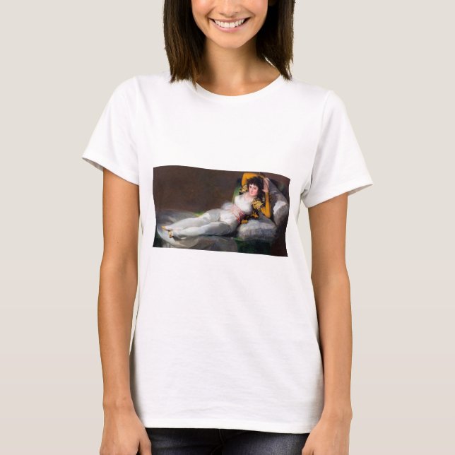 T-shirt The Clothed Maja, Francisco Goya, 1798-1803 (Devant)