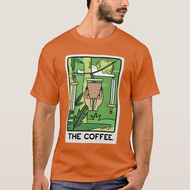 T-shirt The Coffee Barista Gift family (Devant)