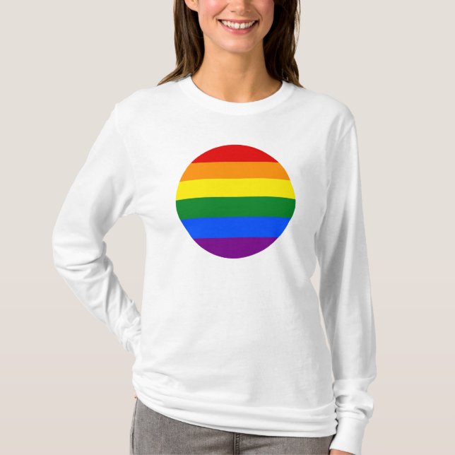 T-shirt The Colors of the rainbow (Devant)