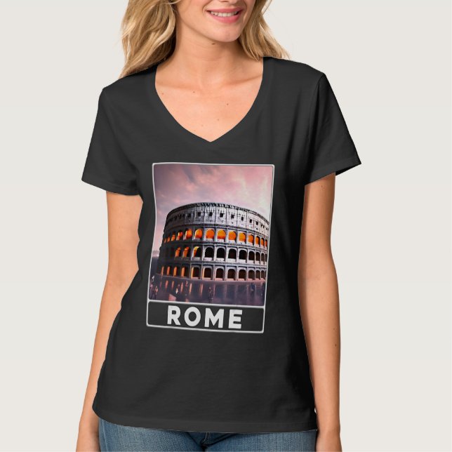 T-shirt The Colosseum Rome Italy Souvenir (Devant)
