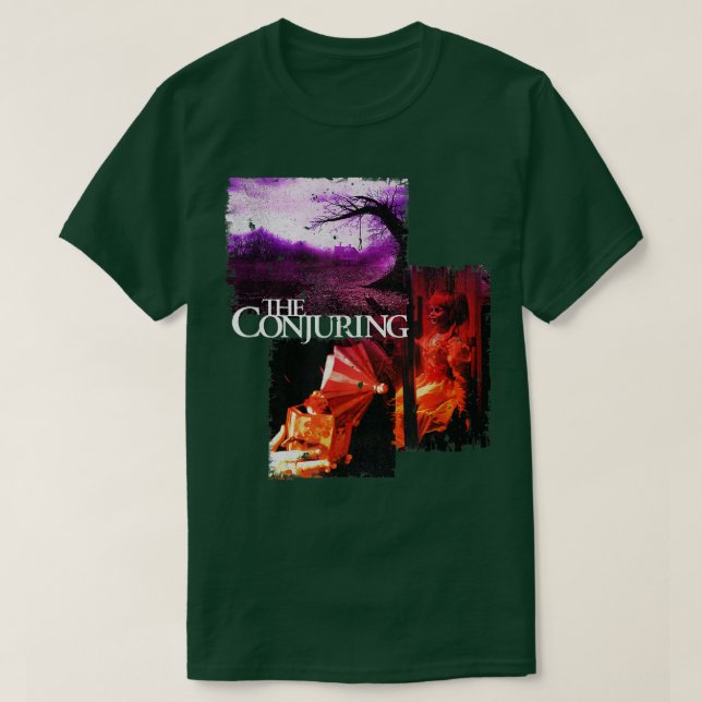 T-shirt The Conjuring Annabelle Photo Collage  (Design devant)