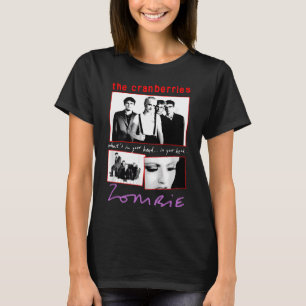 T-shirt The Cranberries Zombie Collage Vintage Groupe