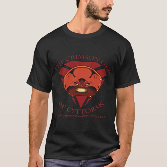 T-shirt The Crimson Gym of Cyttorak friend (Devant)