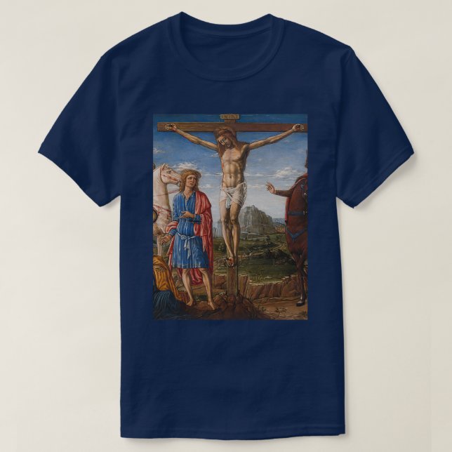T-shirt The Crucifixion by Matteo di Giovanni (Design devant)