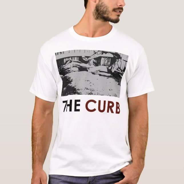 T-shirt "The Curb 7 Double Side Logo" Tee (Devant)