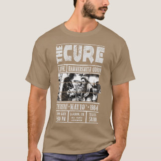T-shirt The Cure Live Hammersmith Odeon jeudi mai Vinta
