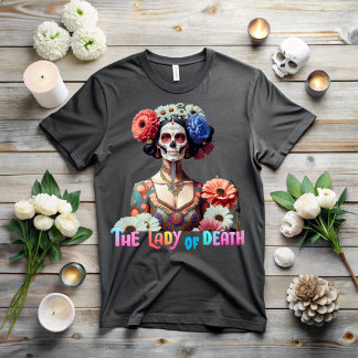 T-shirt The Day of the Dead, The Lady of Death