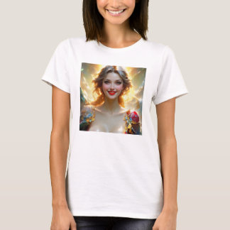 T-shirt —The day the sun smiled.