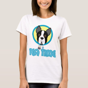 T-shirt Thé de Boston Terrier