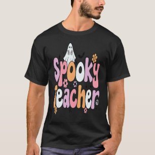 T-shirt Thé de fête drôle de fantôme mignon saison effraya