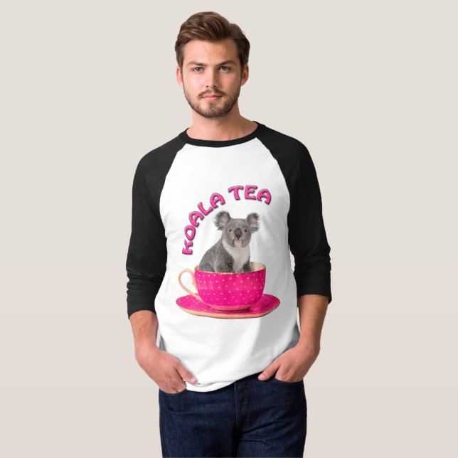 T-shirt Thé de koala (Devant entier)