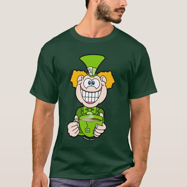 T-shirt Thé de la Fête du Chapelier Fou (Devant)