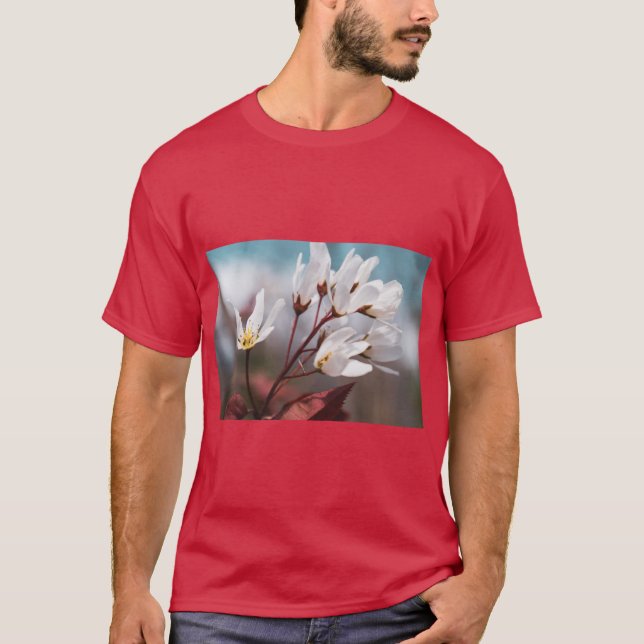 T-shirt Thé de la Fleur de l'Amélanchier (Devant)