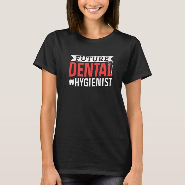 T-shirt Thé de la future clinique d'hygiène dentaire denti (Devant)