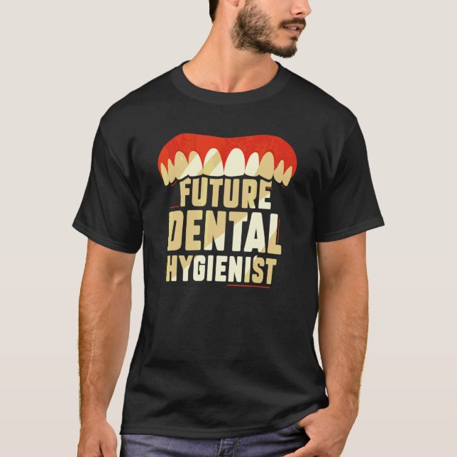 T-shirt Thé de la future clinique d'hygiène dentaire denti (Devant)