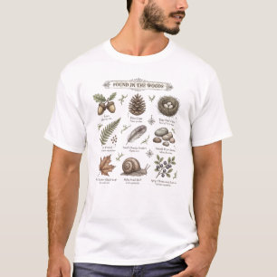T-shirt Thé de la réunion forestière Fête en bois Animaux