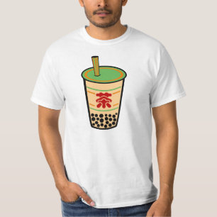 T-shirt Thé de lait de perle