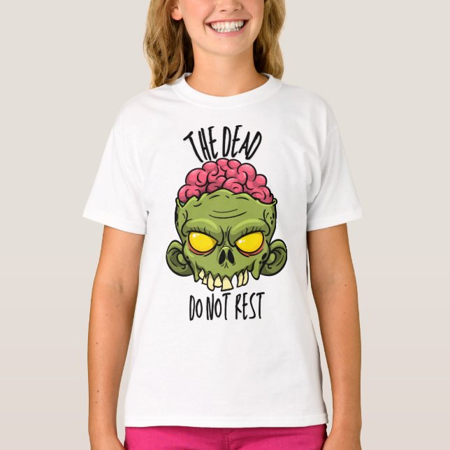 T-shirt The Dead Do Not Rest (Devant)