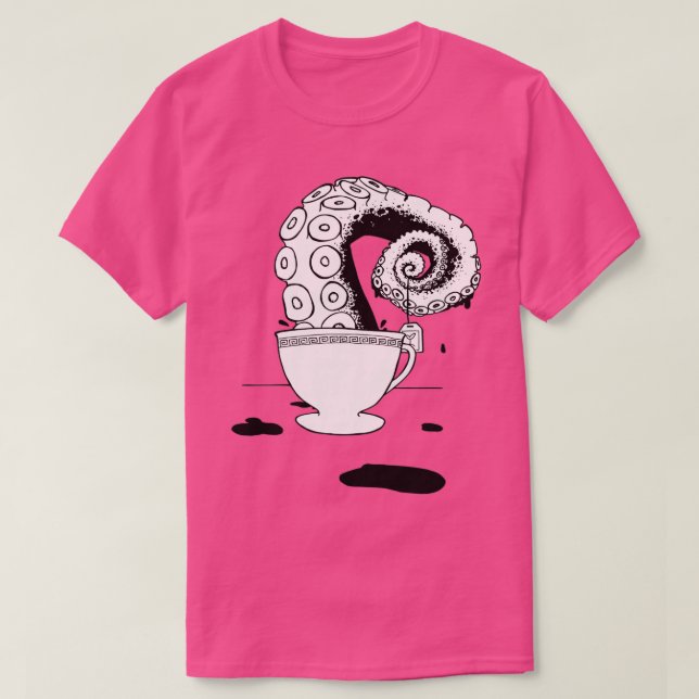 T-shirt Thé d'octopus (Design devant)