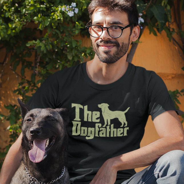 T-shirt The Dogfather Funny Dog Lover  (Créateur téléchargé)