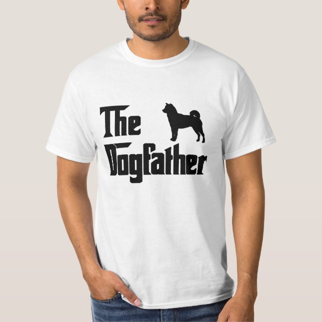 T-shirt The Dogfather Shiba Inu Funny Dog Owner  (Devant)