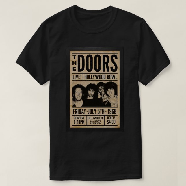 T-shirt The Doors (Design devant)