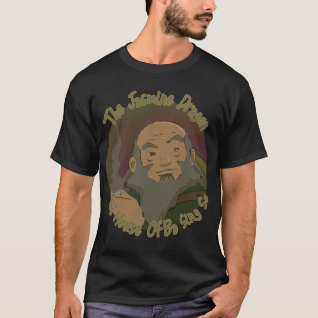 T-shirt Thé Dragon De L'Oncle Iroh Jasmine (Devant)