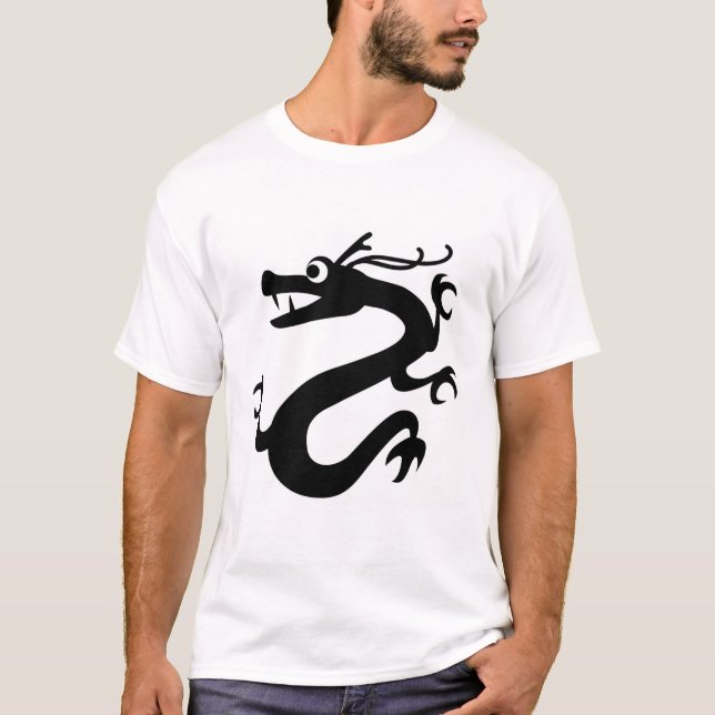 T-shirt the dragon warrior (Devant)