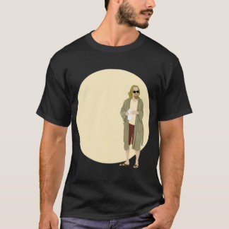T-shirt The Dudehe big Lebowski Circle retro