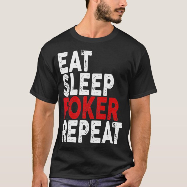 T-shirt Thé Eat Sleep (Devant)