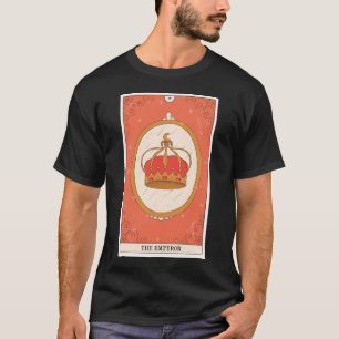 T-shirt The Emperor tarot card modern Major Arcana design